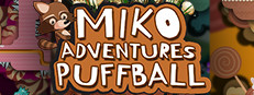 Miko Adventures Puffball 게임 이미지