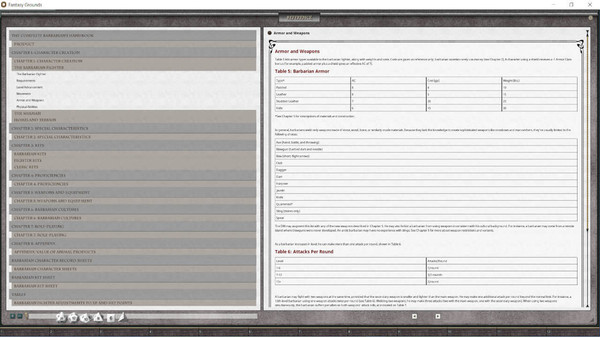 Fantasy Grounds - D&D Classics: The Complete Barbarian's Handbook