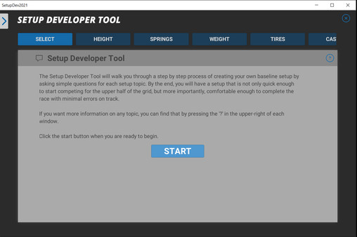 скриншот Setup Developer Tool 2021 0