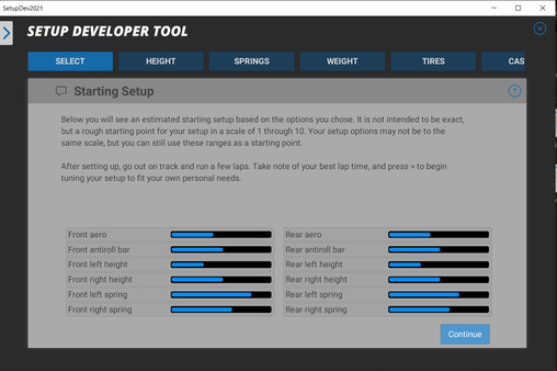 скриншот Setup Developer Tool 2021 4