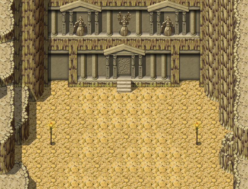 RPG Maker MZ - FSM - Desert Town and Ruins Tiles #9