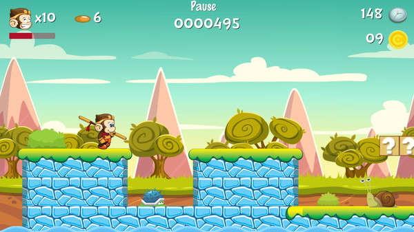 Monkey Hit game for Linux 1