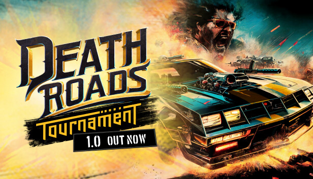 Capsule image of "Death Roads: Tournament" which used RoboStreamer for Steam Broadcasting