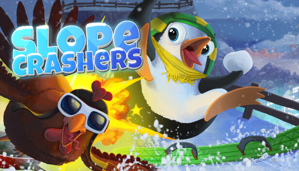 Capsule image of "Slopecrashers" which used RoboStreamer for Steam Broadcasting