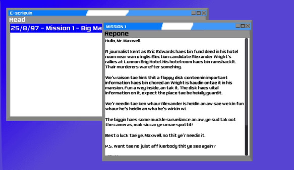 Operation: Pinkeye game for Linux 1