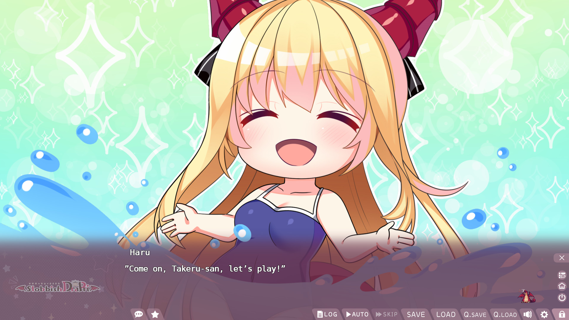 Slobbish Dragon Princess LOVE + PLUS (竜姫ぐーたらいふ LOVE + PLUS)