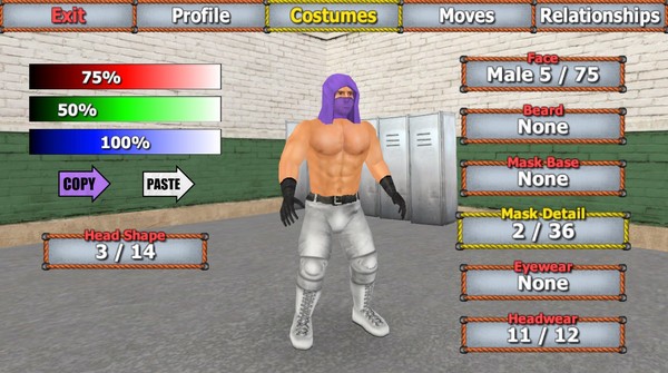 скриншот Wrestling Empire 3