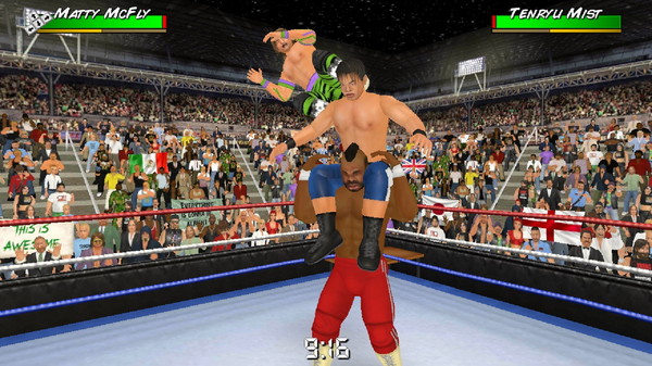 скриншот Wrestling Empire 2