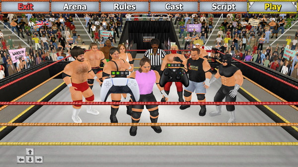 Wrestling Empire game for Linux 1
