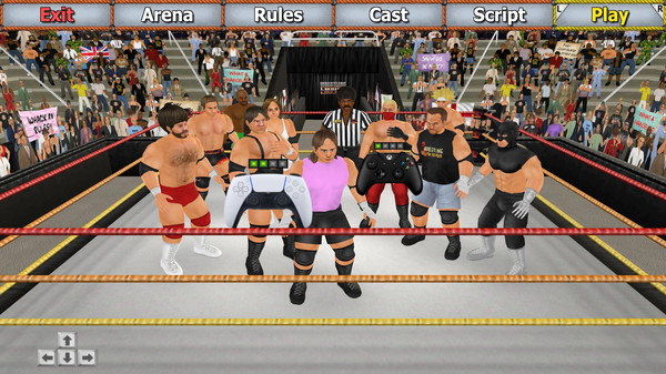 скриншот Wrestling Empire 1