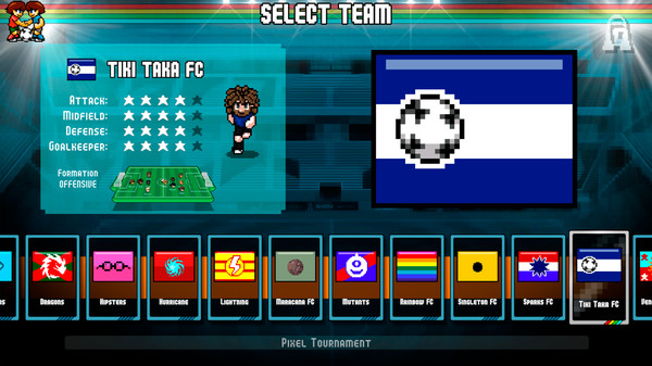 скриншот Pixel Cup Soccer - Ultimate Edition 1