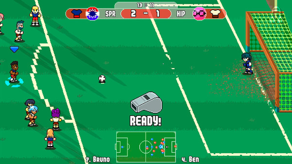 Скриншот из Pixel Cup Soccer - Ultimate Edition