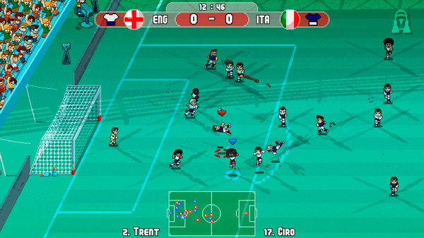 Скриншот из Pixel Cup Soccer - Ultimate Edition