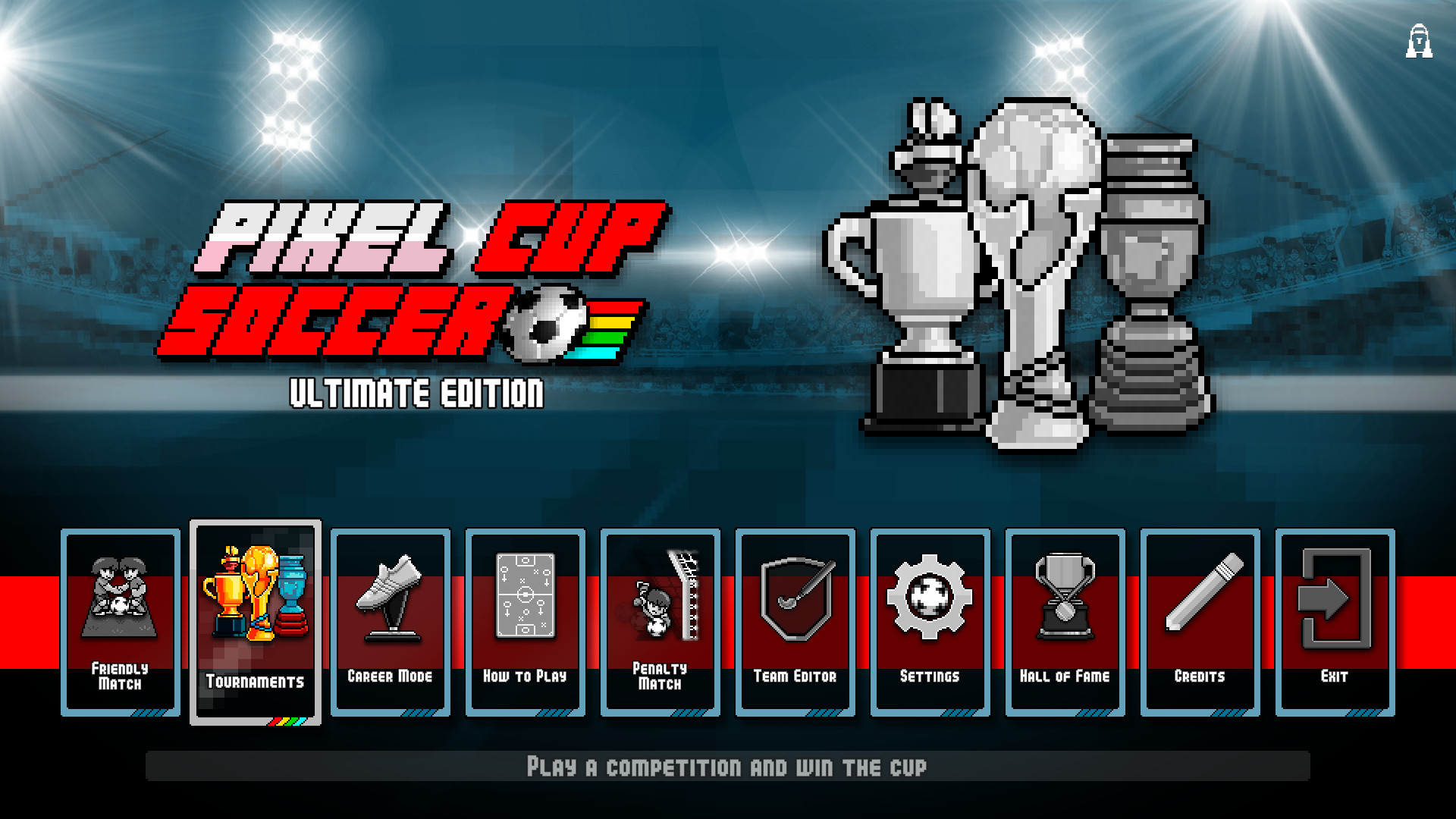 Pixel Cup Soccer - Ultimate Edition screenshot 1