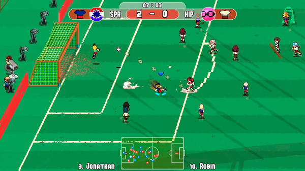 Скриншот из Pixel Cup Soccer - Ultimate Edition