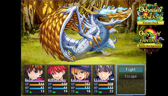 RPG Maker MV - Odyssey of Fantasy enemy pack