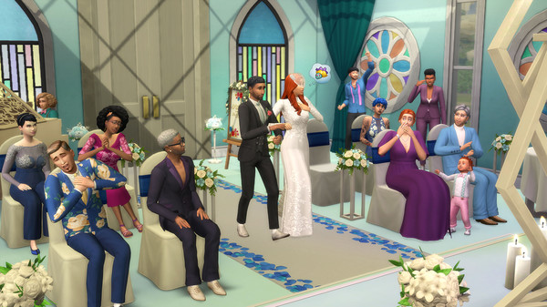скриншот The Sims 4 My Wedding Stories Game Pack 2