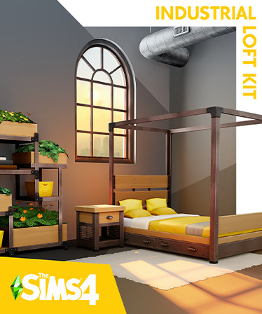 The Sims™ 4 Industrial Loft Kit