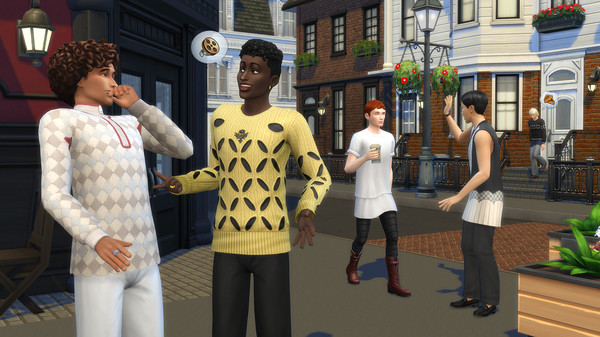 скриншот The Sims 4 Modern Menswear Kit 1