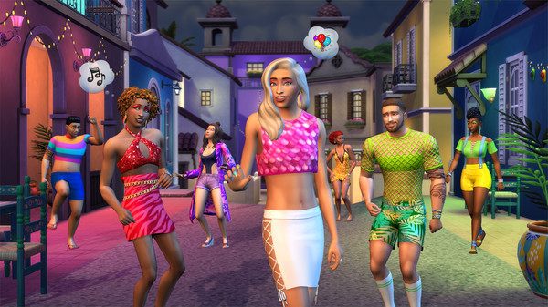 скриншот The Sims 4 Carnaval Streetwear Kit 0