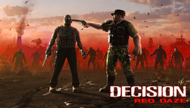 Imagen de la cápsula de "Decision: Red Daze" que utilizó RoboStreamer para las transmisiones en Steam
