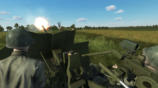 скриншот IL-2 Sturmovik: GAZ-MM 72-K Anti-Aircraft Gun 3