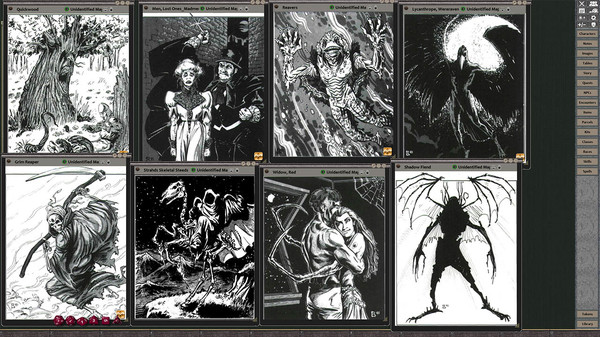 скриншот Fantasy Grounds - D&D Classics: MC10 Monstrous Compendium Ravenloft Appendix (2E) 1