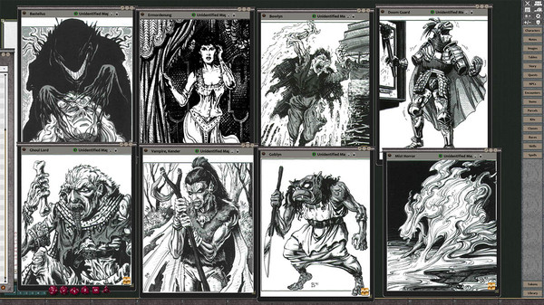 скриншот Fantasy Grounds - D&D Classics: MC10 Monstrous Compendium Ravenloft Appendix (2E) 0