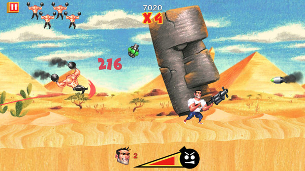 Serious Sam: Kamikaze Attack! capture d'écran
