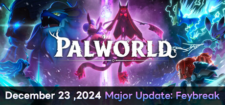 Steam header art for Palworld