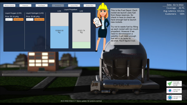 Скриншот из Orbit-X