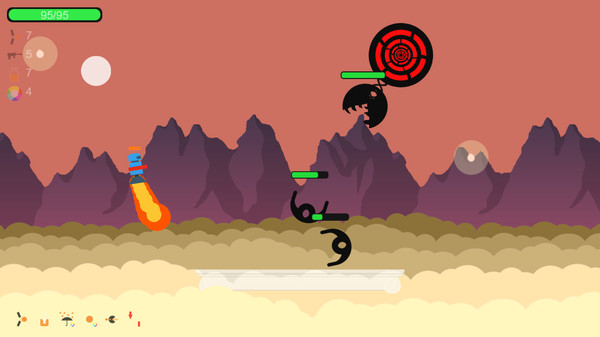 Skyward Descent game for Linux 1