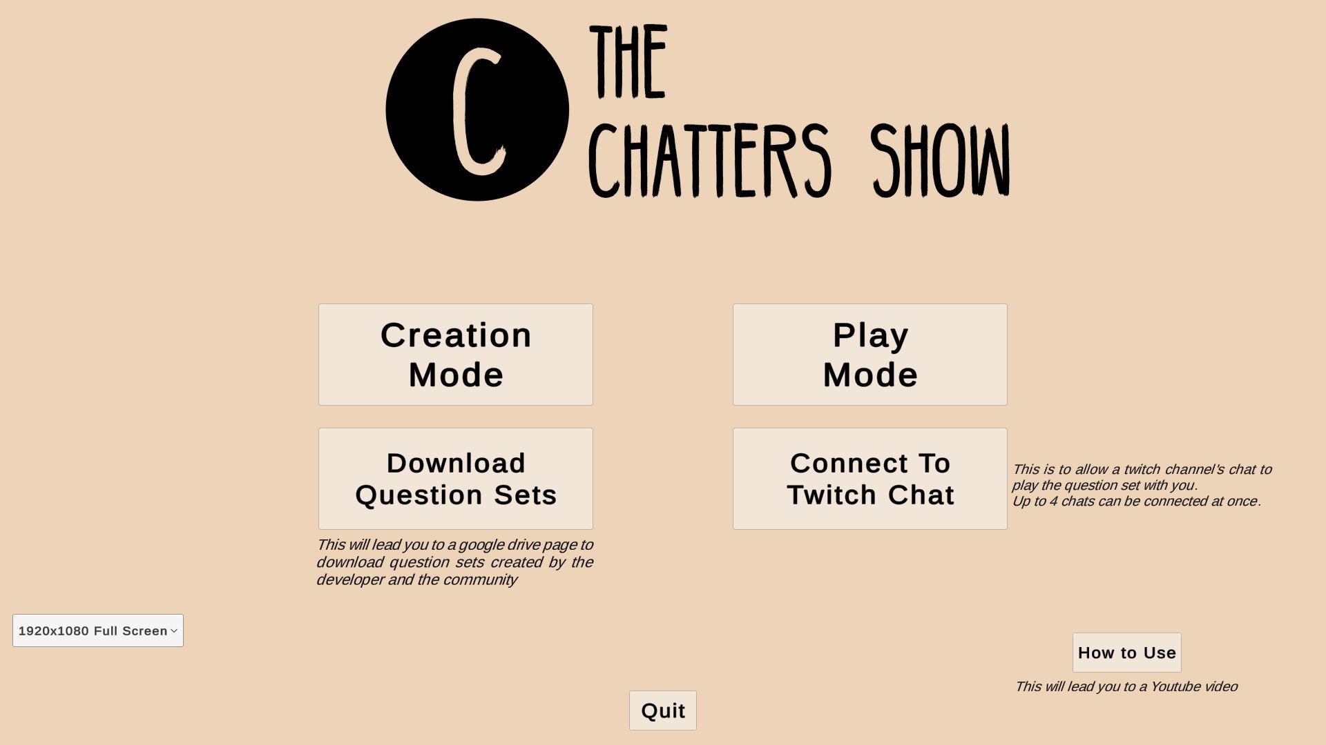 The Chatters Show Resimleri 