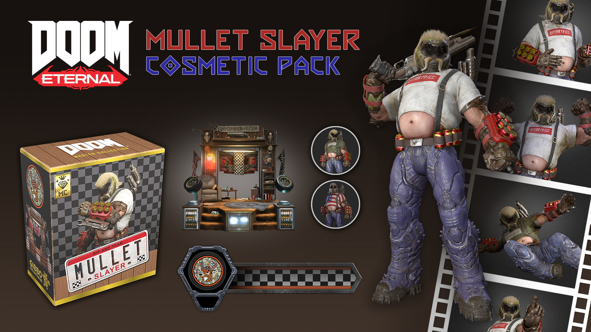 Mullet Slayer Master Collection Cosmetic Pack  Featured Screenshot #1
