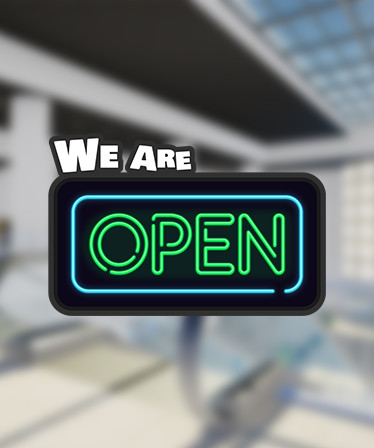 We Are Open