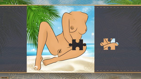 скриншот LineArt Jigsaw Puzzle - Erotica Summer 4