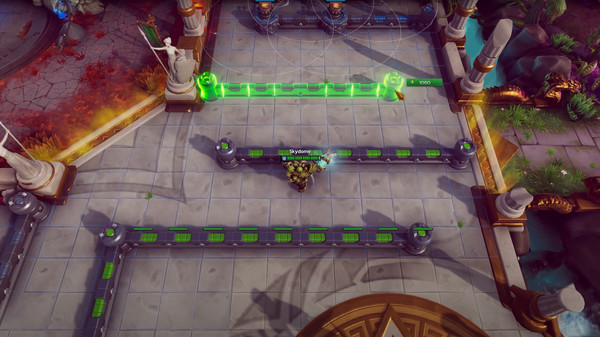 Skydome game for Linux 1