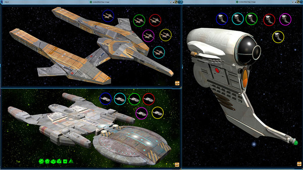 скриншот Fantasy Grounds - Star Battles: Basic Ship Tokens 1