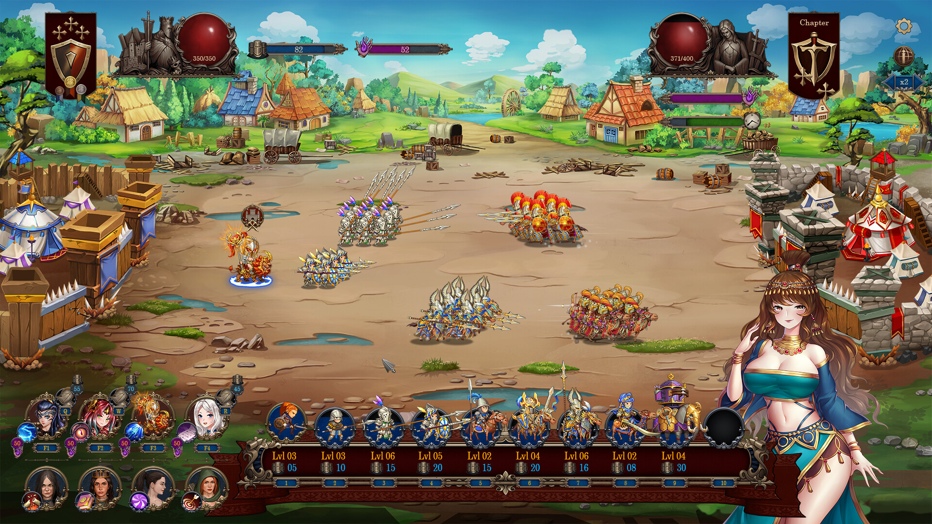 Love n War: Hero by Chance II screenshot 1