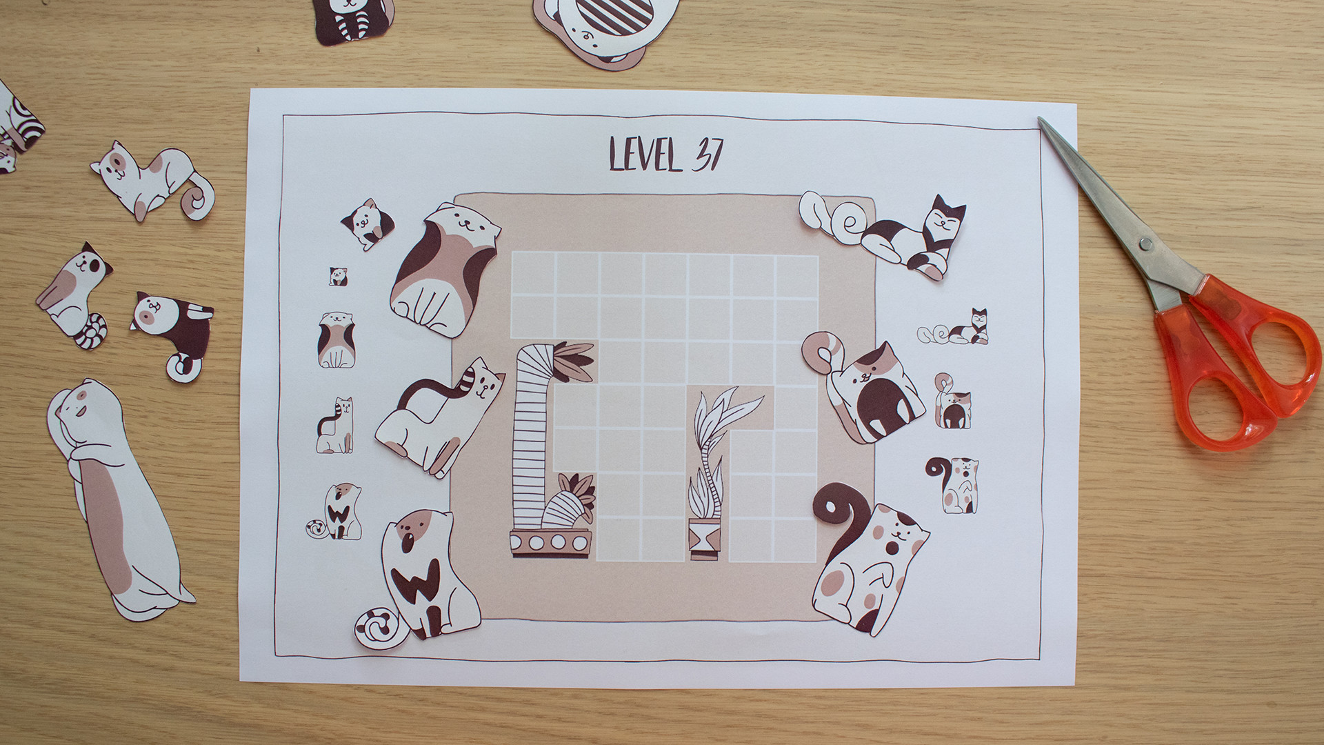 Cats Organized Neatly - Paper Edition screenshot screenshot 6