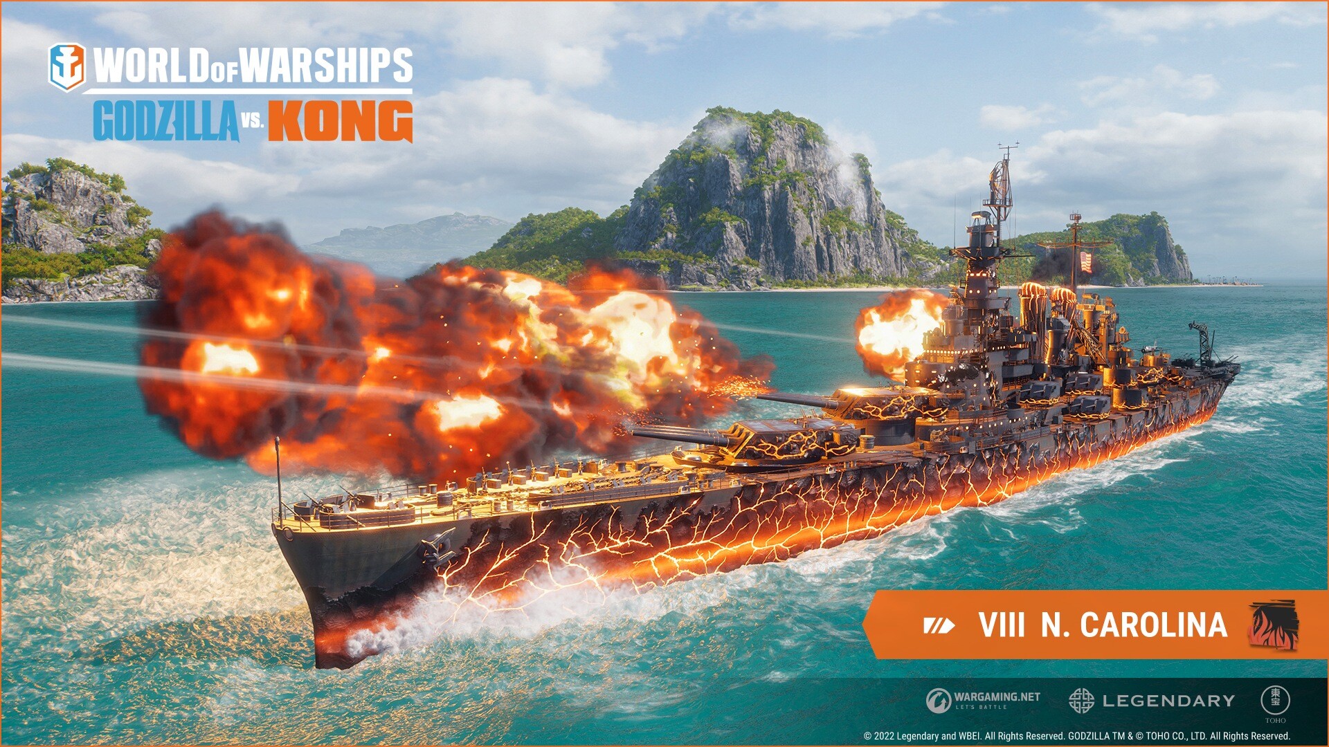 World of Warships × Godzilla vs. Kong: Team Kong | Steambase