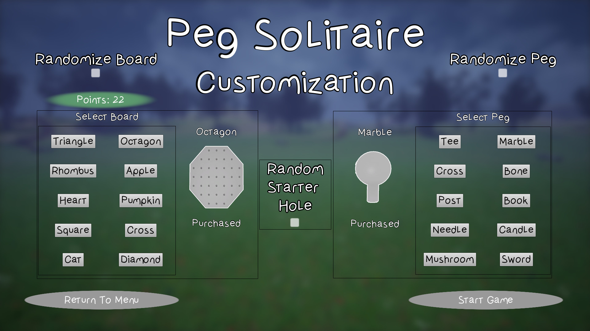 Peg Solitaire on Steam