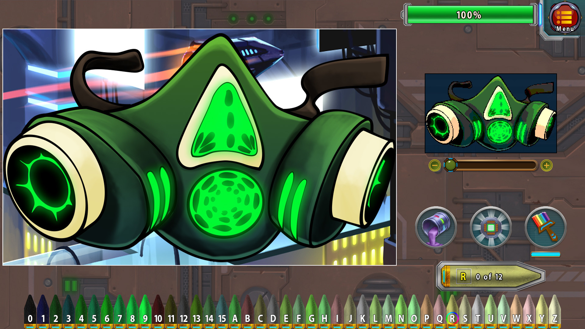 Paint By Numbers - Fulgur Planet #2