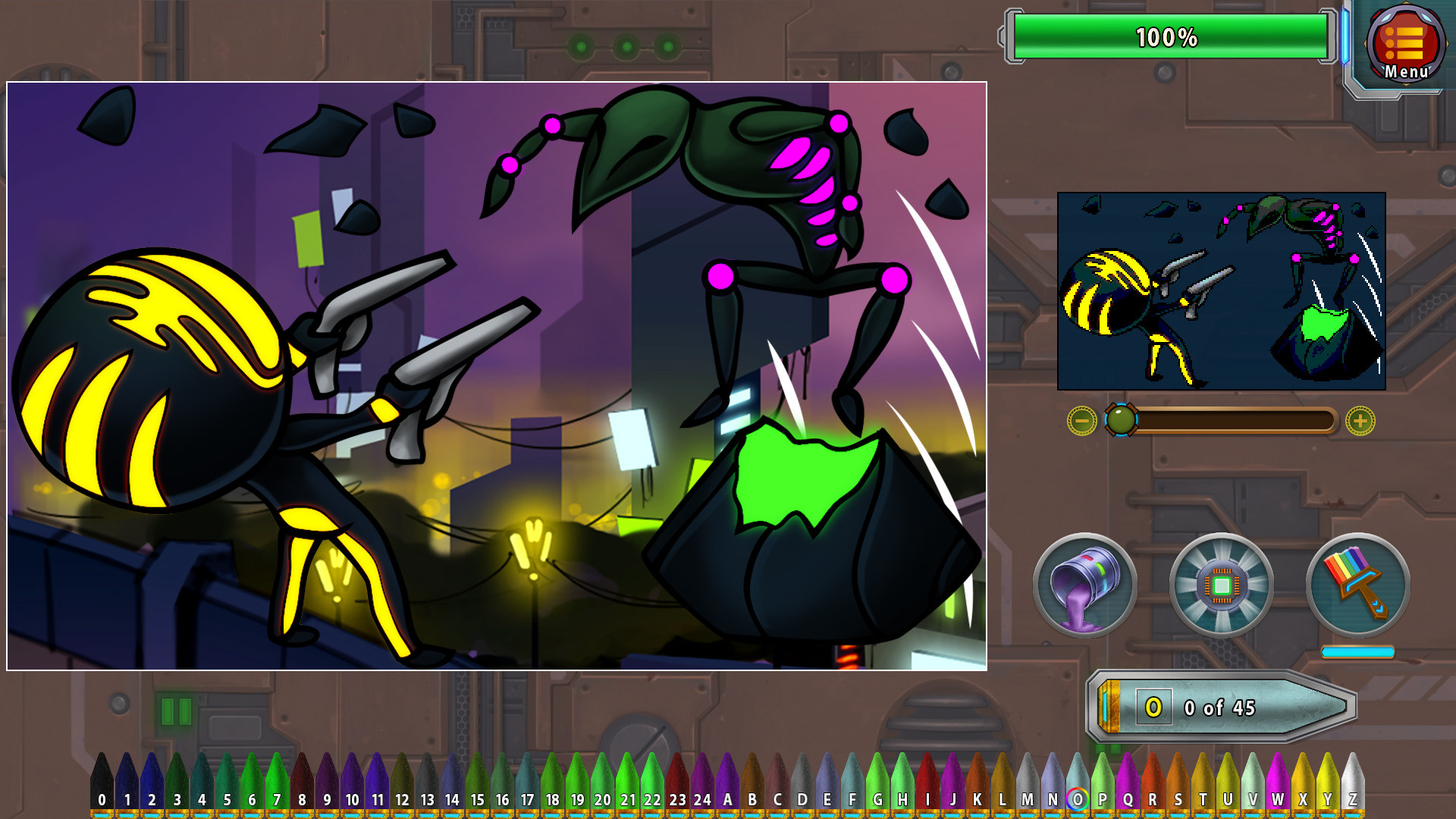 Paint By Numbers - Fulgur Planet #3