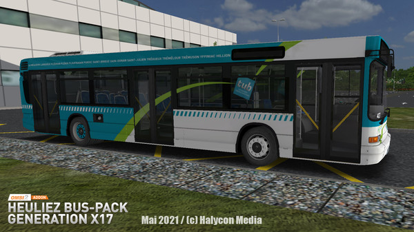 скриншот OMSI 2 Add-On Heuliez Bus-Pack Generation X17 4