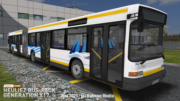 скриншот OMSI 2 Add-On Heuliez Bus-Pack Generation X17 2