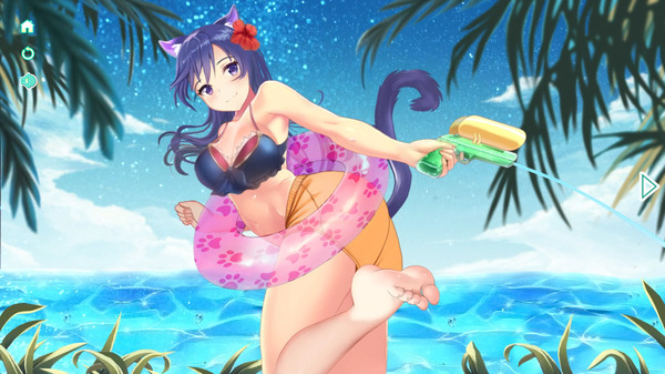 Neko Beach game for windows Pc 1