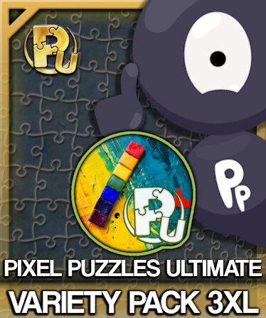 Jigsaw Puzzle Pack - Pixel Puzzles Ultimate: Variety Pack 3XL