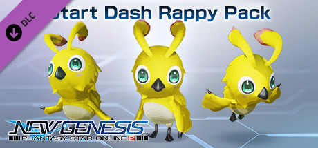 Phantasy Star Online 2 New Genesis Start Dash Rappy Pack On Steam