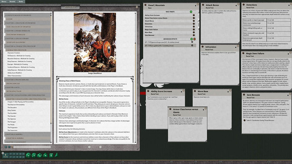 скриншот Fantasy Grounds - D&D Classics:PHBR6 The Complete Book of Dwarves (2E) 1